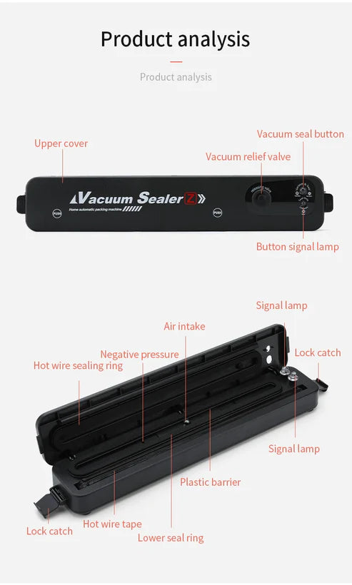 Vacuum Sealer Packaging Machine