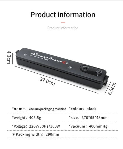 Vacuum Sealer Packaging Machine